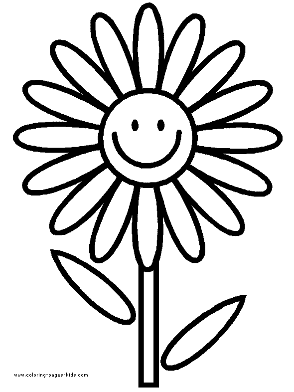 Flowers coloring pages | color printing | Flower | Coloring pages free | #17