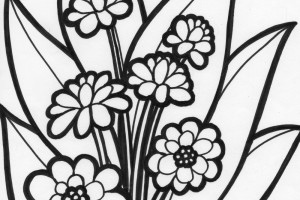 Flowers coloring pages | color printing | Flower | Coloring pages free | #25
