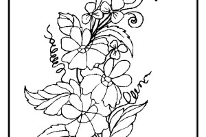 Flowers coloring pages | color printing | Flower | Coloring pages free | #28