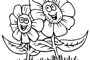 Flowers coloring pages | color printing | Flower | Coloring pages free | #30