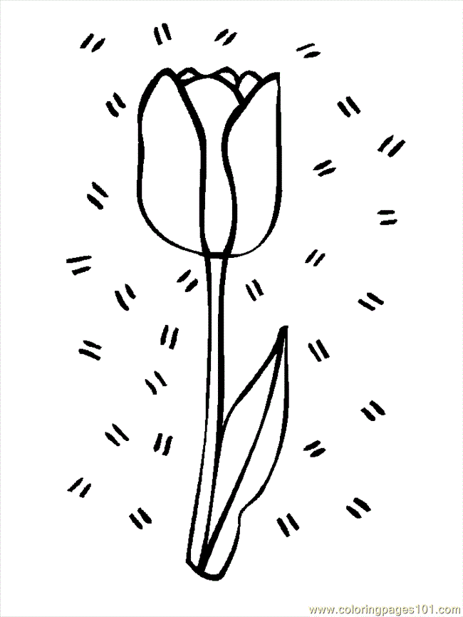 Flowers coloring pages | color printing | Flower | Coloring pages free | #42