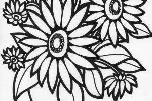 Flowers coloring pages | color printing | Flower | Coloring pages free | #44