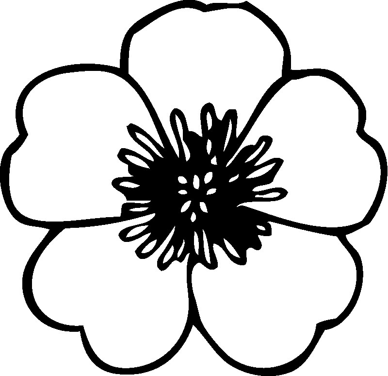  Flowers coloring pages | color printing | Flower | Coloring pages free | #46