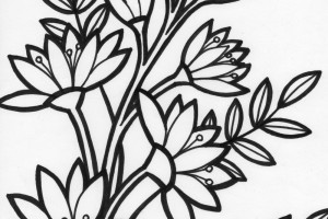 Flowers coloring pages | color printing | Flower | Coloring pages free | #52