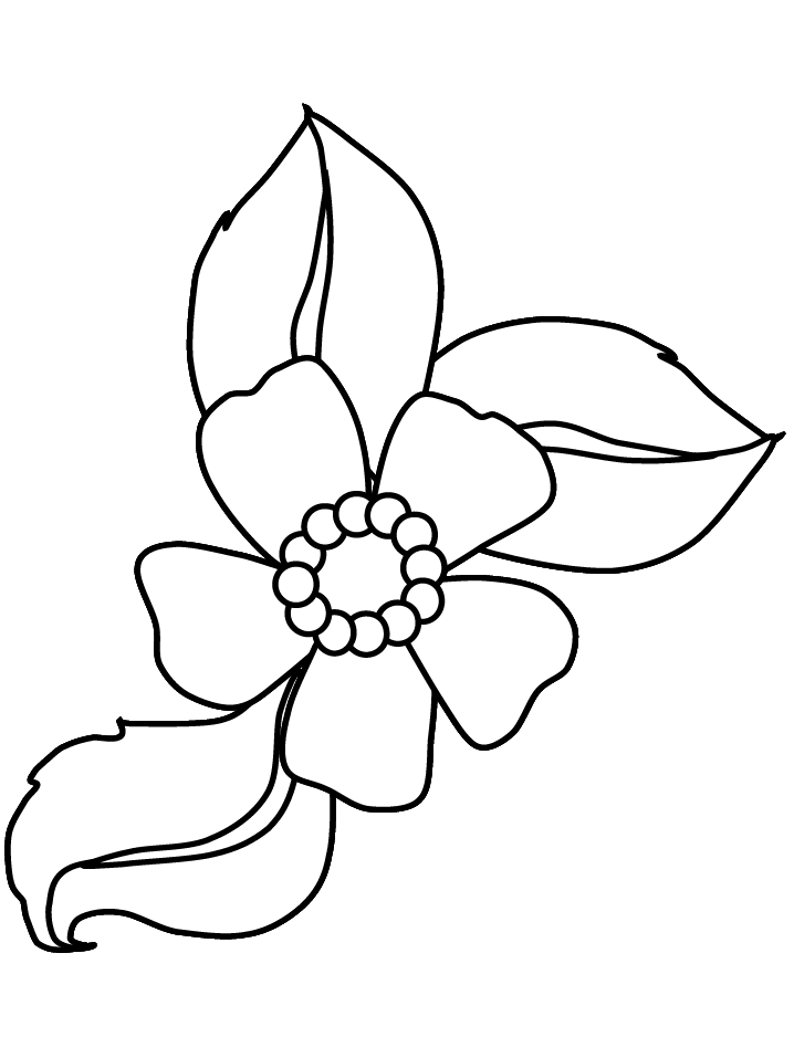  Flowers coloring pages | color printing | Flower | Coloring pages free | #7