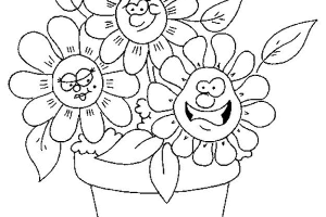Flowers coloring pages | color printing | Flower | Coloring pages free | #9