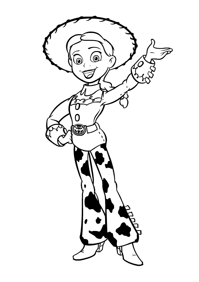 Girl FREE Disney coloring pages