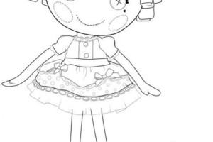 Lalaloopsy coloring pages | coloring pages for girls online | color pages for girls | #11