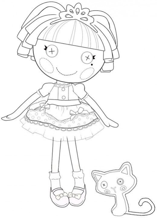  Lalaloopsy coloring pages | coloring pages for girls online | color pages for girls | #11