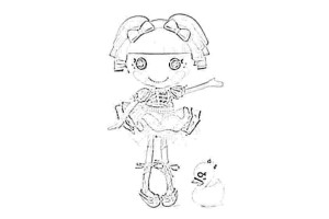 Lalaloopsy coloring pages | coloring pages for girls online | color pages for girls | #13