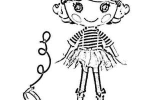 Lalaloopsy coloring pages | coloring pages for girls online | color pages for girls | #16