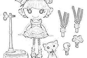 Lalaloopsy coloring pages | coloring pages for girls online | color pages for girls | #18