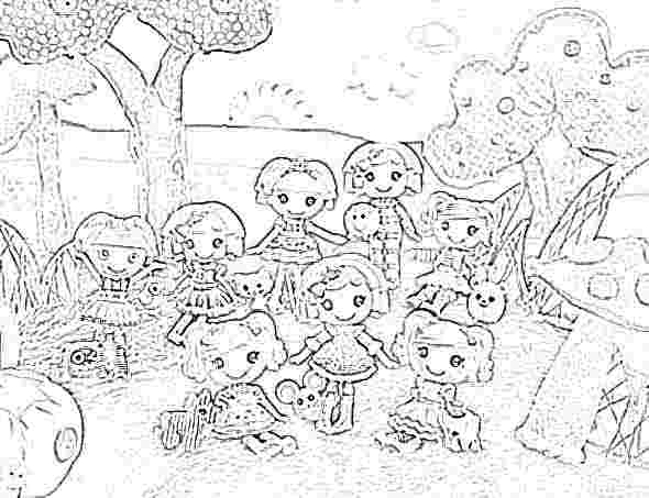  Lalaloopsy coloring pages | coloring pages for girls online | color pages for girls | #24