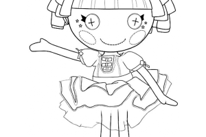 Lalaloopsy coloring pages | coloring pages for girls online | color pages for girls | #25