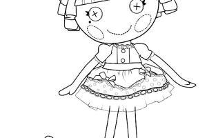Lalaloopsy coloring pages | coloring pages for girls online | color pages for girls | #30