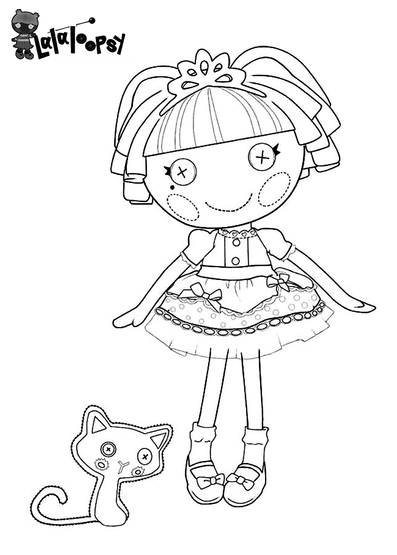  Lalaloopsy coloring pages | coloring pages for girls online | color pages for girls | #30