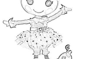 Lalaloopsy coloring pages | coloring pages for girls online | color pages for girls | #4