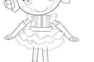 Lalaloopsy coloring pages | coloring pages for girls online | color pages for girls | #7