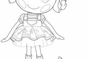 Lalaloopsy coloring pages | coloring pages for girls online | color pages for girls | #8