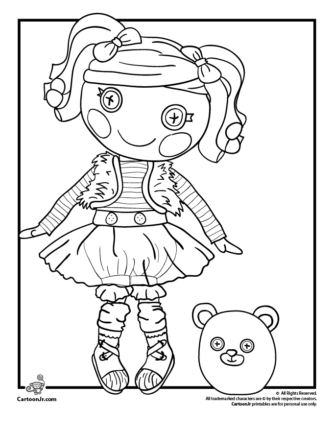  Lalaloopsy coloring pages | coloring pages for girls online | color pages for girls | #9