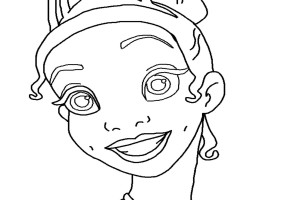 Little Girl FREE Disney coloring pages