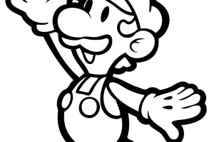 Luigi and Mario coloring pages | Mario Bros games | Mario Bros coloring pages | color online