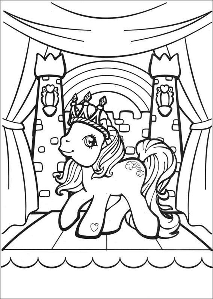  My little pony coloring pages | girl coloring pages | color pages | #1