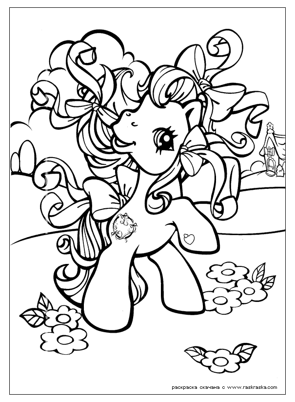 My little pony coloring pages | girl coloring pages | color pages | #12
