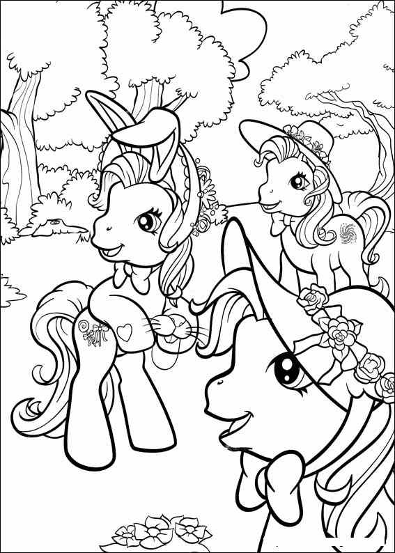  My little pony coloring pages | girl coloring pages | color pages | #18
