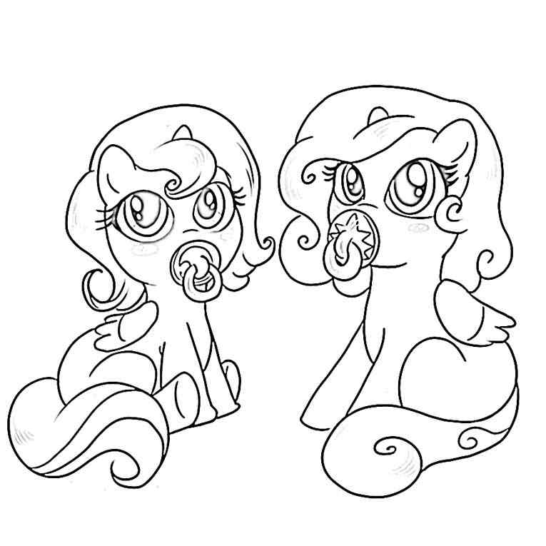  My little pony coloring pages | girl coloring pages | color pages | #20