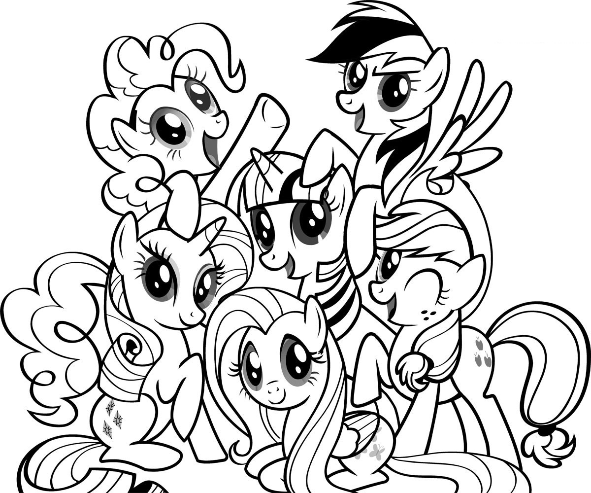  My little pony coloring pages | girl coloring pages | color pages | #27