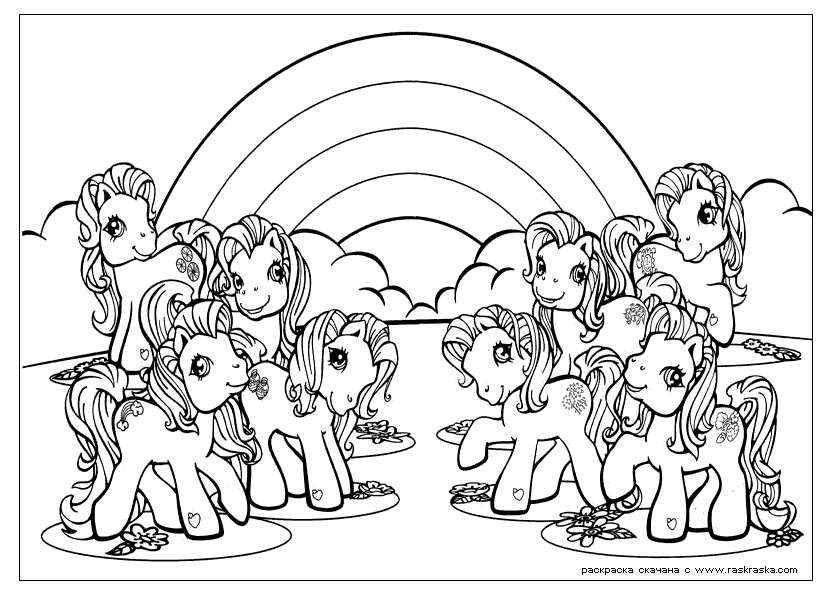 My little pony coloring pages | girl coloring pages | color pages | #28