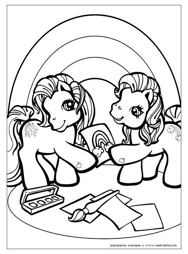 My little pony coloring pages | girl coloring pages | color pages | #8