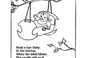 Song Preschool coloring pages