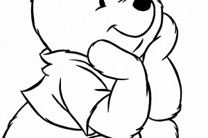 Winnie FREE Disney coloring pages