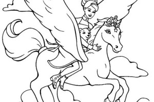 Barbie dream Coloring pages for Girls