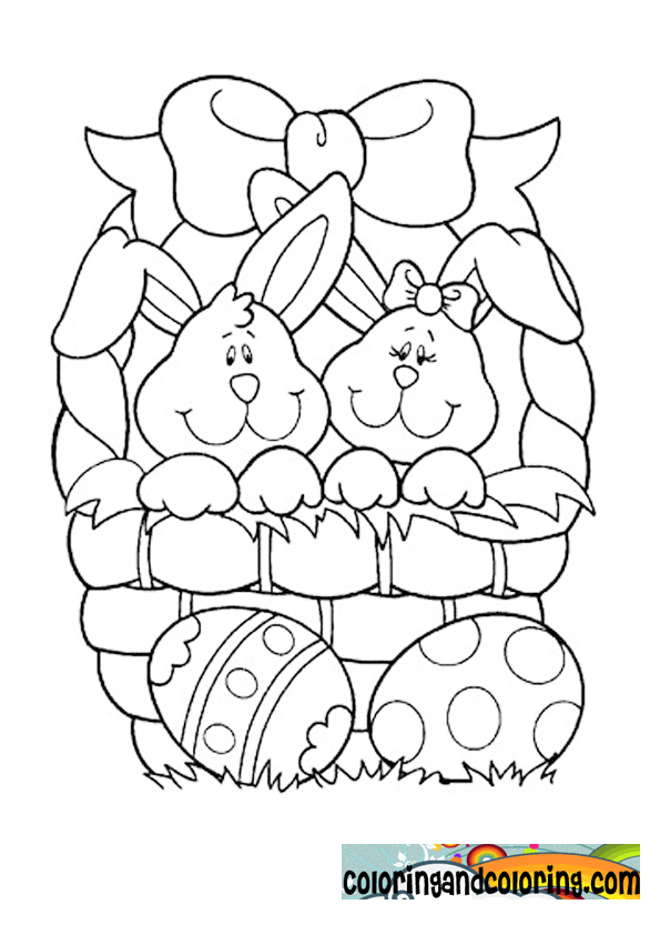 Easter Bunny Coloring pages | easter bunny colouring pages | bunny coloring pages | #29