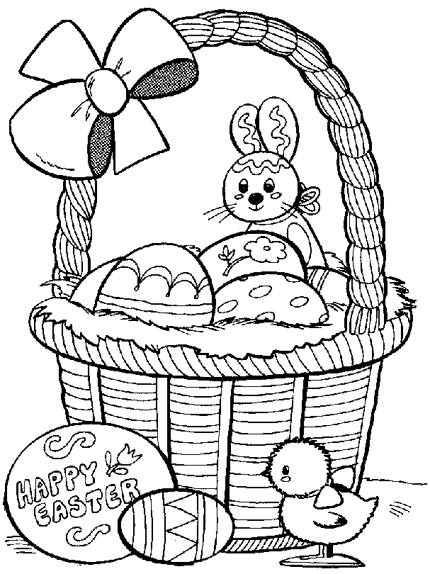 Easter Bunny Coloring pages | easter bunny colouring pages | bunny coloring pages | #30