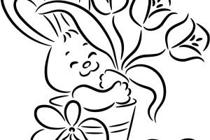 Easter Bunny Coloring pages | easter bunny colouring pages | bunny coloring pages | #32