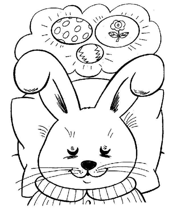 Easter Bunny Coloring pages | easter bunny colouring pages | bunny coloring pages | #36