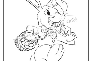 Easter Bunny Coloring pages | easter bunny colouring pages | bunny coloring pages | #40