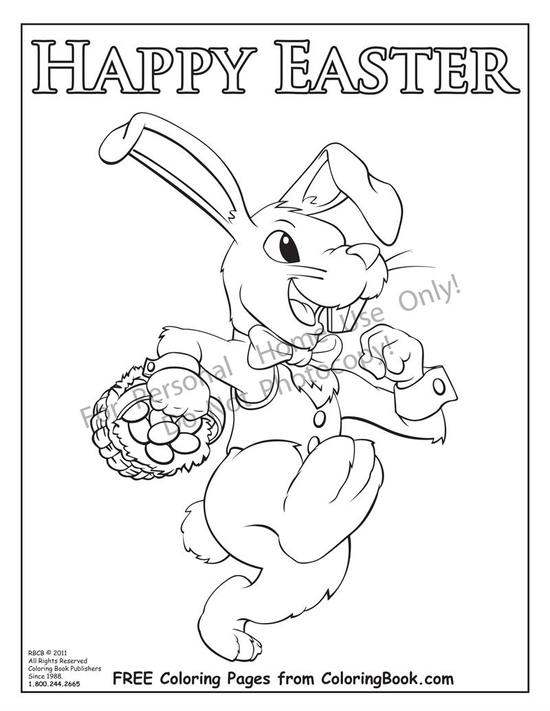  Easter Bunny Coloring pages | easter bunny colouring pages | bunny coloring pages | #40