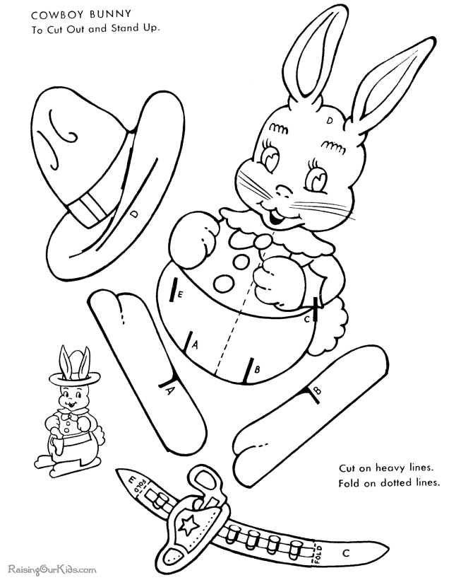 Easter Crafts coloring pages | #4