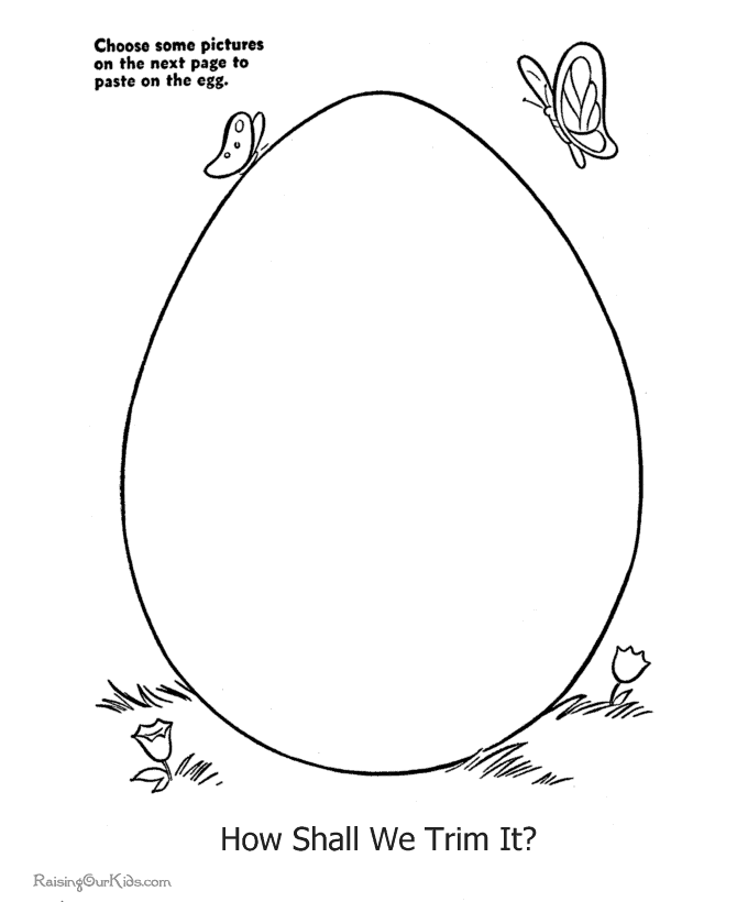 Easter Crafts coloring pages | #8