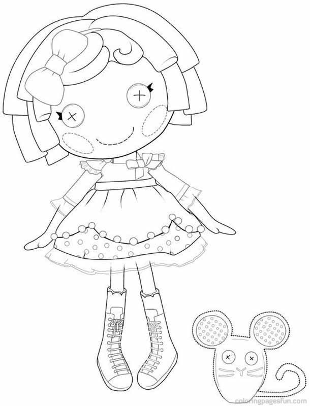  Lalaloopsy Coloring Pages | Colouring pages | #12