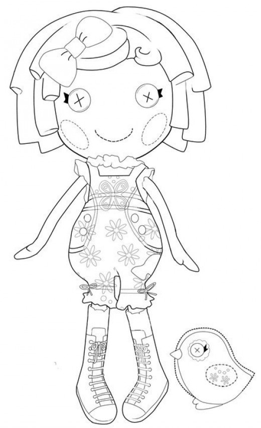  Lalaloopsy Coloring Pages | Colouring pages | #13