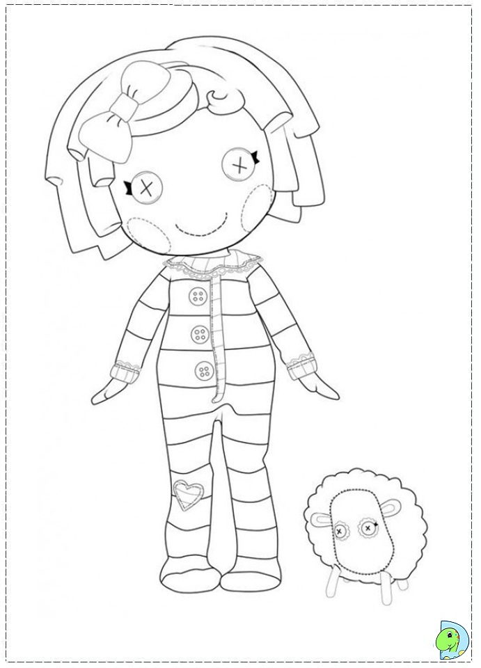  Lalaloopsy Coloring Pages | Colouring pages | #16