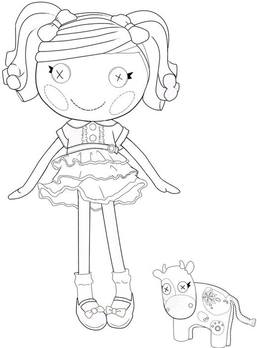 Lalaloopsy Coloring Pages | Colouring pages | #20