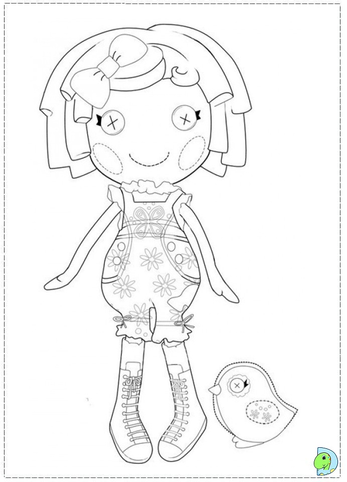  Lalaloopsy Coloring Pages | Colouring pages | #29