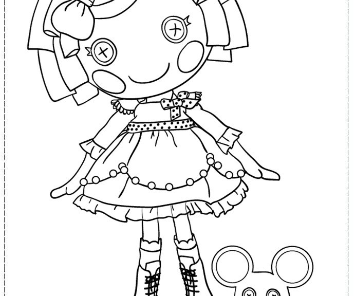  Lalaloopsy Coloring Pages | Colouring pages | #31